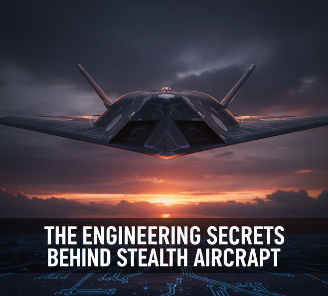 The Engineering Secrets Behind Stealth Aircraft