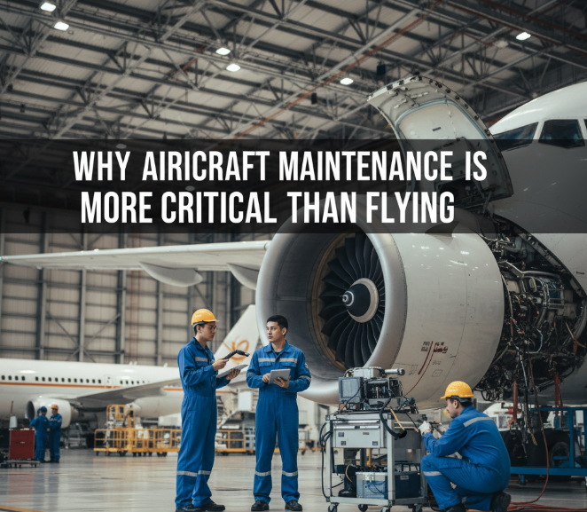 Why Aircraft Maintenance Is More Critical Than Flying